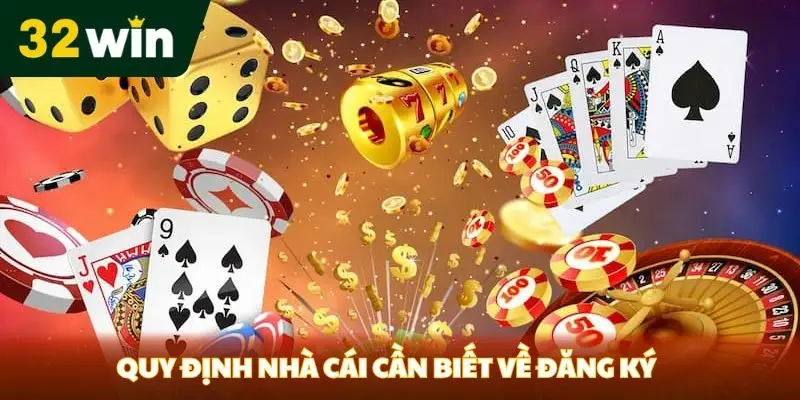Quy định nhà cái cần biết về đăng ký